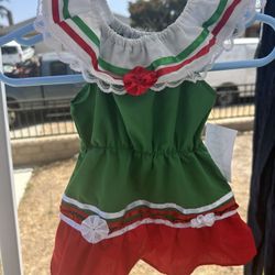 New Mexican Top Dress For Newborn 