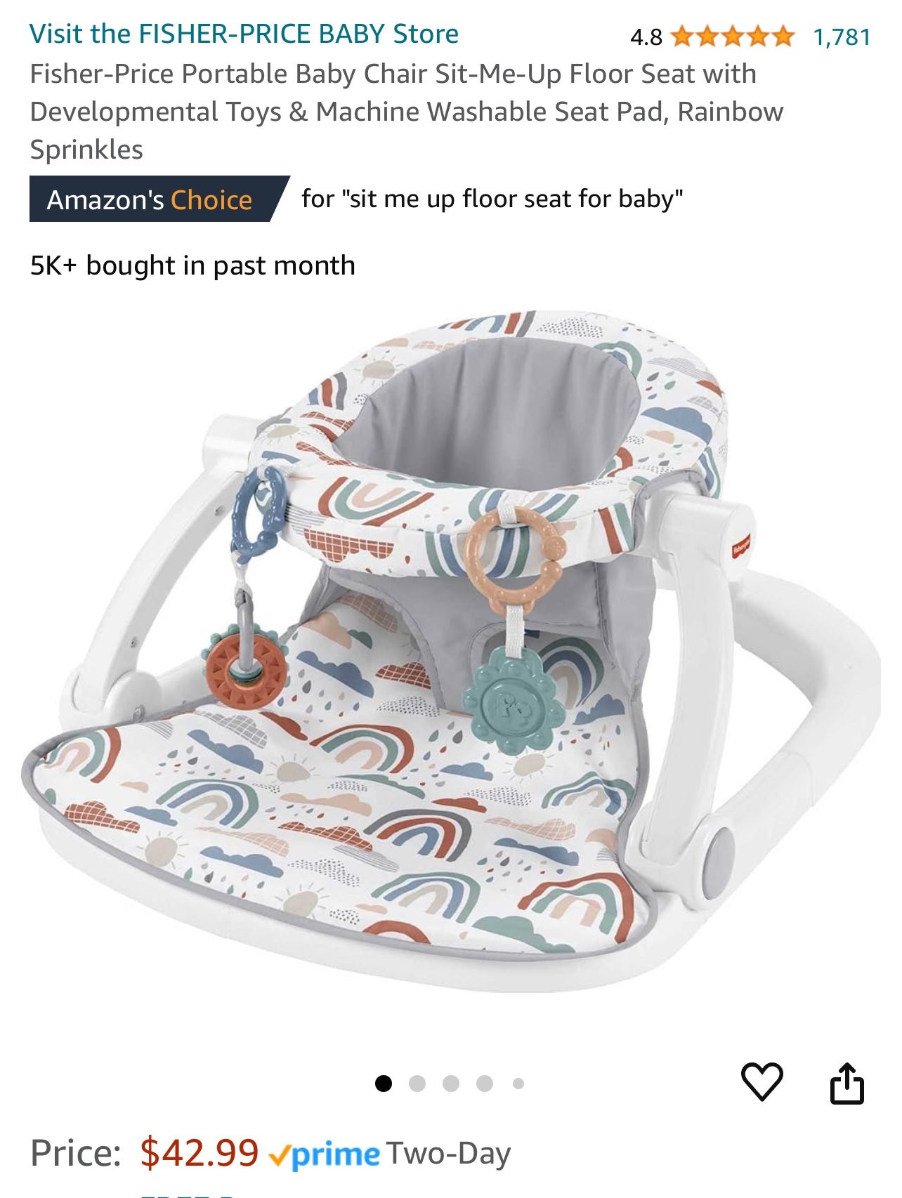 New Sit Up Baby Chair