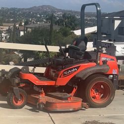 Sit Down Lawn Mover Kubota