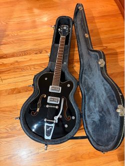 Upgraded Gretsch G5420T Electric Guitar - Black w/ Hardshell Case