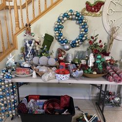 New & Used Christmas Decorations /prices From $.50 to $20
