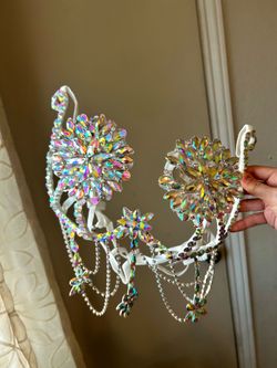 Rave wonderland carnival bra