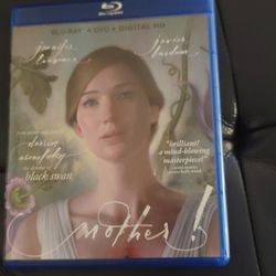 $5 BLU RAY MOVIE. MOTHER. BLU RAY / DVD ONLY. NO DIGITAL. $5 OR TRADE FOR A MOVIE TITLE I DO NOT ALREADY OWN.