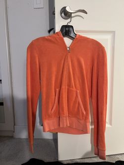 Orange Juicy Couture Velvet Jacket