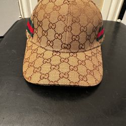 Brown Gucci Hat 