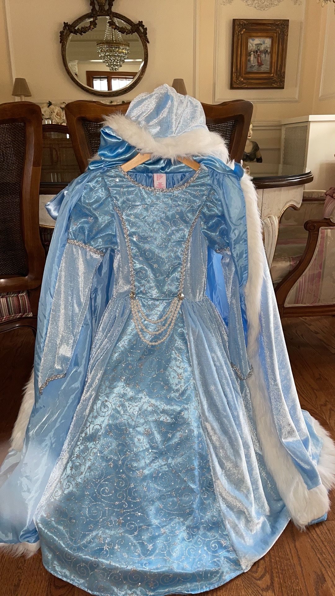 Cinderella Costume Princess Size 6x Kids 