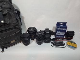 Canon 80D Plus Extras!