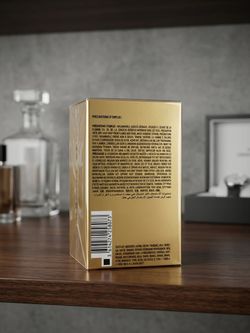 Fragrance Perfume in Gold Box
