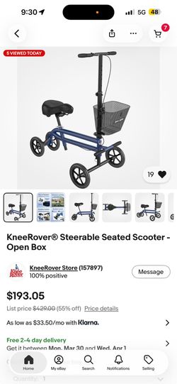 Knew Rower Scooter