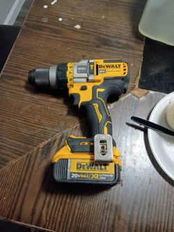 Dewalt hammerdrill / drill driver 20v brushless flex volt advantage