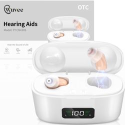 OTC Hearing Aids for Seniors, Hearing Aid Amplifiers Devices Rechargeable with Noise Cancelling, Superior Sound Quality for Adults Women Men Hearing L