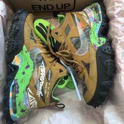 Nike X off-white air terra forma "Wheat" sneakers