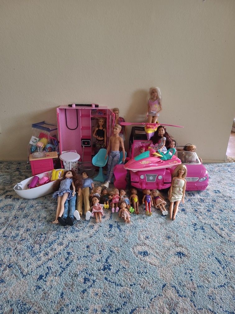Barbie Dolls Lot