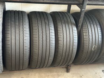 SET OF TIRE 255 50 19 MICHELIN 85% LIFE