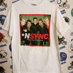 2017 Retro Of 1998 Nsync Pop Music Boy Band Home For Christmas Album Cover Graphic Tee Shirt