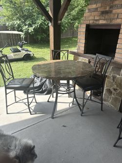 outside table