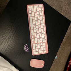 Wireless keyboard and mouse