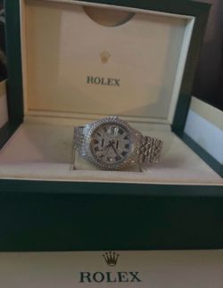 White gold/oyster stainless 36mm double bezel(38m.