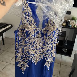 Beautiful Royal Blue Dress