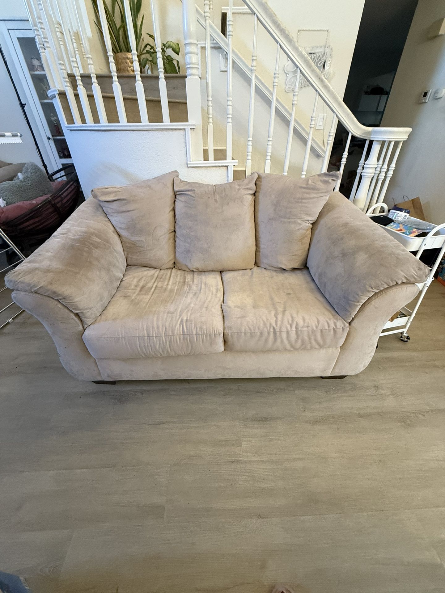 Ashley Furniture Love Set Sofa