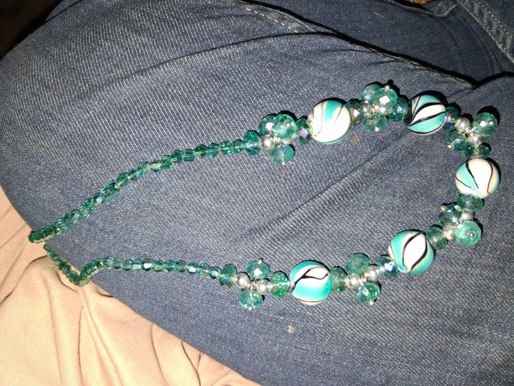 Glass Beaded Necklace