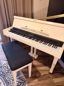 Digital Piano and Bench