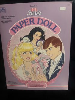 Vintage Barbie Paper Doll