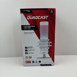 Hyper X Quadcast S White USB Microphone 