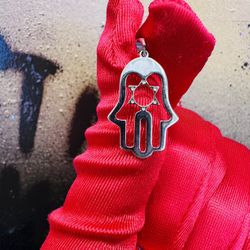 14k Hamsa Charm 