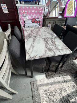 Small dining table set