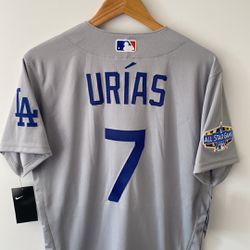 Nike Authentic Dodgers Julio Urias Jersey-Gray for Sale in Pasadena, CA -  OfferUp