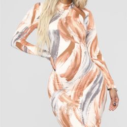 Women’s Work Of Art Midi Dress