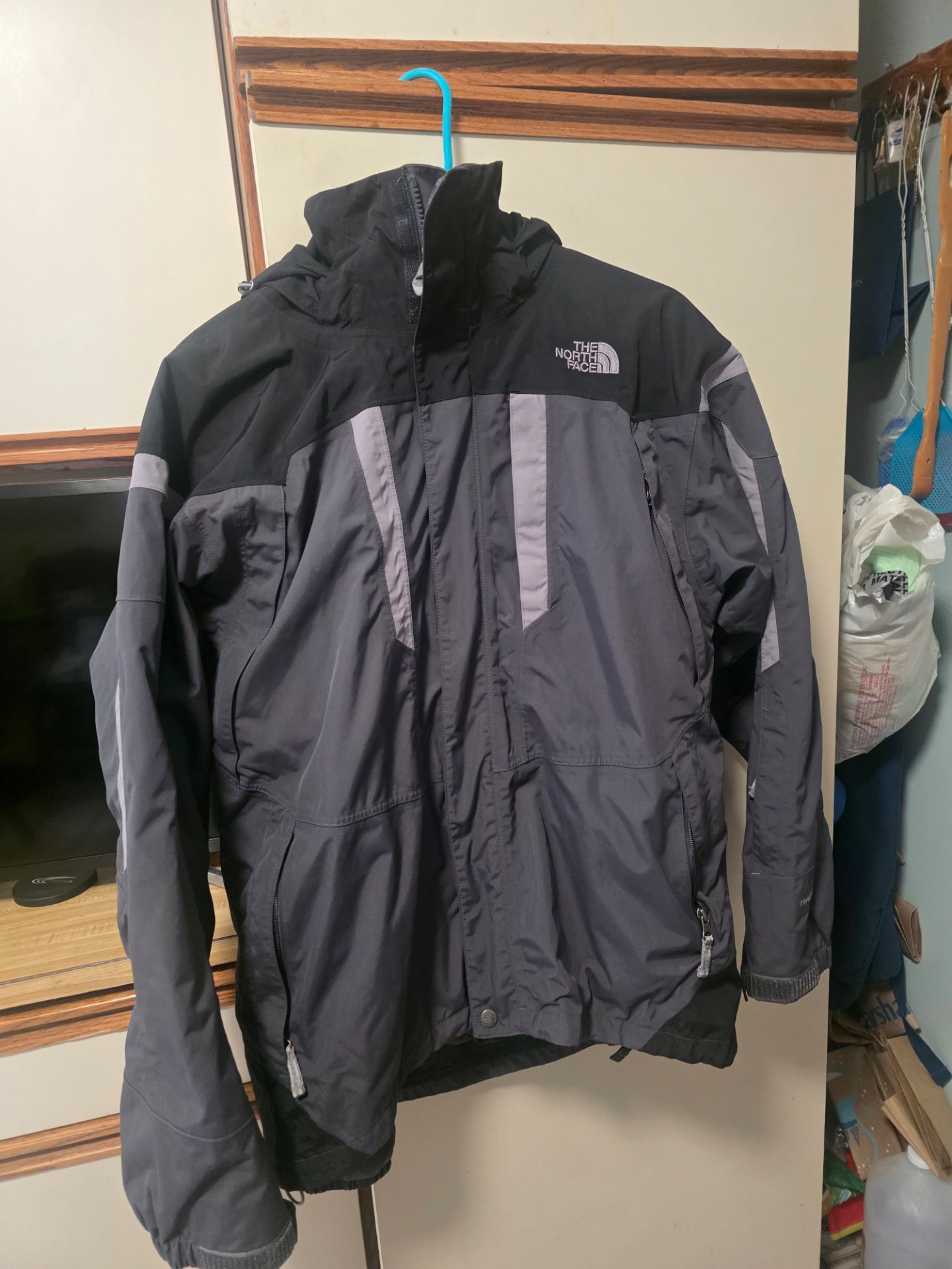 Vintage North Face 3in One Two Tone Ski Jacket Men Size L