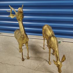 Solid Brass Deer
