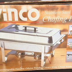 Winco Classic Chafer with Folding Stand.