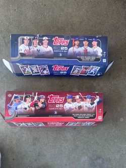 Baseball cards new $25 each box