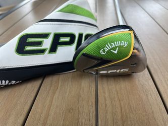 Callaway, Epic Flash. 3 Fairway Wood 15° Adjustable Loft ,Regular Flex.💰 $75  Check My Other Golf Listings