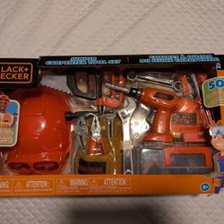 Black and Decker Junior carpenter tool set