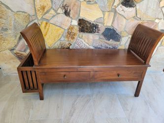 Wood Bench