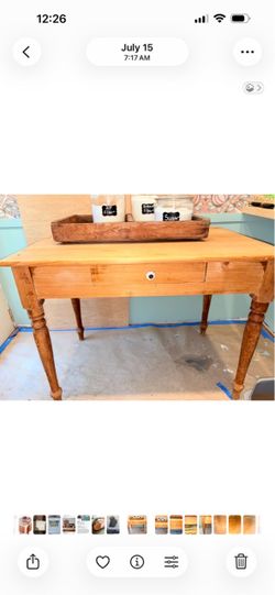 Pine Farmhouse Table