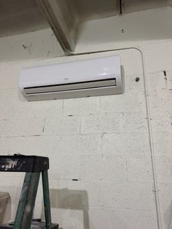 Installed 12000 btu mini split