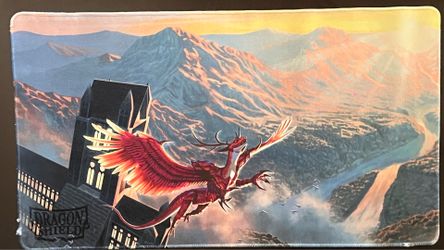 Arcane Tinman Dragon Shield Playmat: Limited Edition: Crimson Logi, One Size
