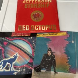 Jefferson starship lot of 3 vinyl records