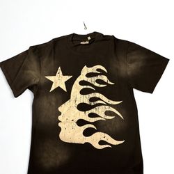 Hellstar Short Sleeve Shirt Black And White 