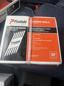 New Paslode Framing Nails