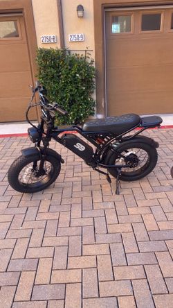 E bike with 20x4 wheels
