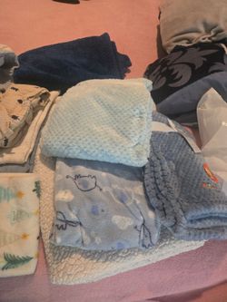 Baby blankets and recieving blankets