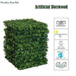 Artificial Hedges, Backyard Or Home Decor, Party Drop $8