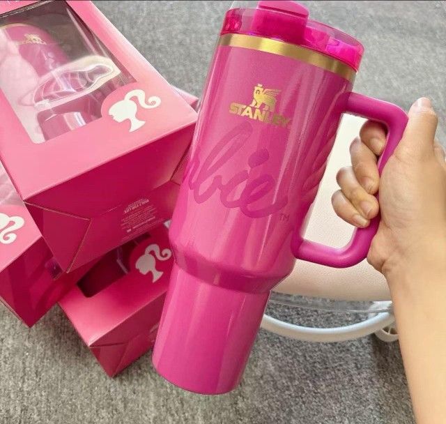 Barbie Stanley Quencher cup 40oz