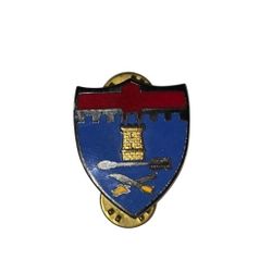 Authentic US Army 11th Infantry Regiment DI DUI Insignia Unit Crest 1" 